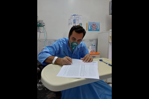   برگزاری آزمون داوطلبان کرونایی در مراکز درمانی