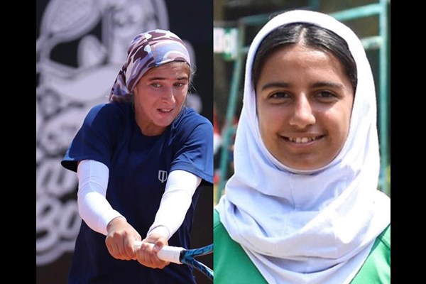 شرکت  ۲ تنیسور البرزی در رقابت های تور جهانی زیر ۱۸ سال دختران 