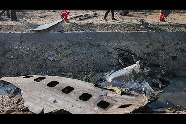 ۱۷۶ جان باخته در سقوط هواپیمای اوکراینی