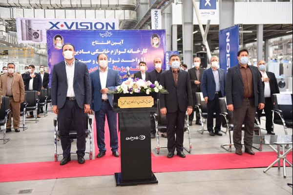 افتتاح واحد بزرگ لوازم خانگی با حضور رییس جمهور در البرز