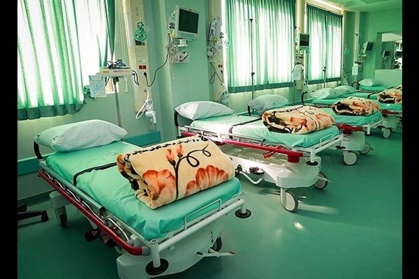  تجهیز بخش ویژه بیماران کرونایی بیمارستان شهید مدنی کرج
