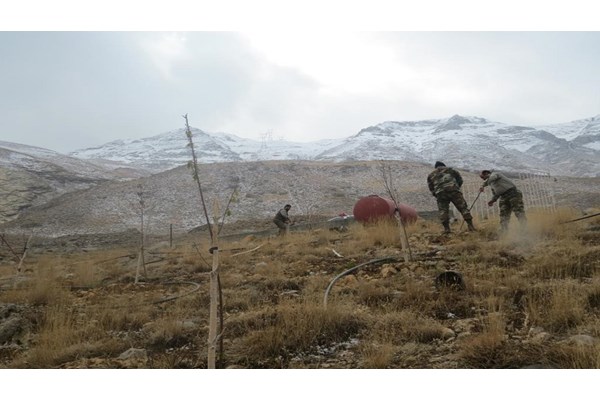   3000 متر مربع از اراضی ملی بخش آسارا شهرستان کرج رفع تصرف شد