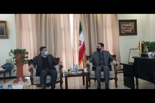 دیدار استاندار البرز با معاون کنسولی، مجلس و ایرانیان وزارت امور خارجه 