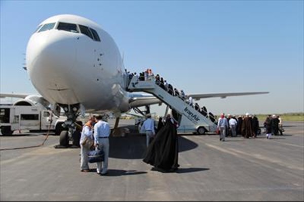 بازه زمانی اربعین در حوزه هوایی از ۱٧ تا ۲۶ مرداد