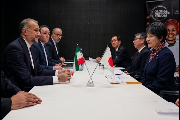 وزیر خارجه ژاپن با امیرعبداللهیان دیدار کرد