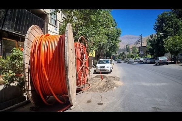 تمام روستاهای البرز به فیبر نوری متصل شد