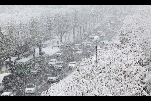بارش باران و برف در اکثر مناطق کشور 