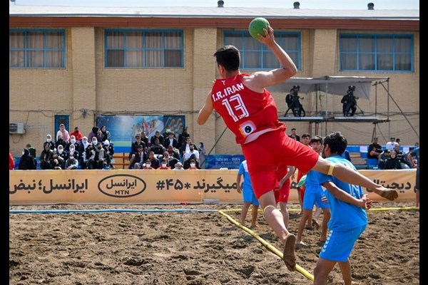 ایران قهرمان هندبال ساحلی جوانان آسیا در تهران