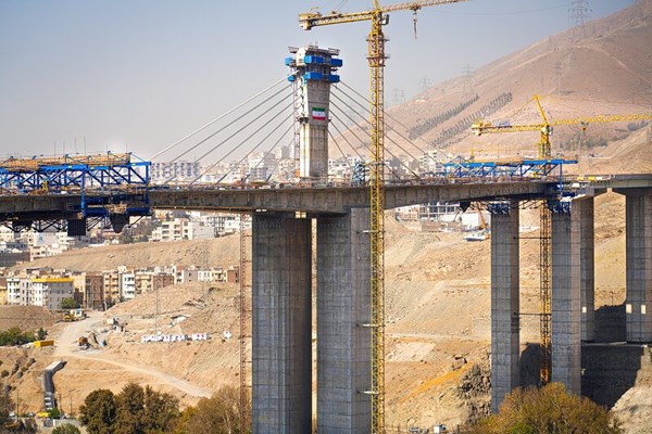 پل B1 نماد شکوه مهندسی ایرانی در آزادراه شمالی کرج