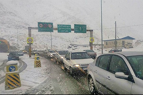 جاده کرج - چالوس بازگشایی شد