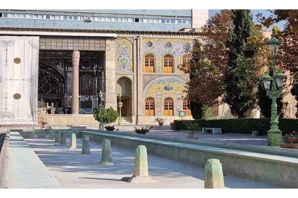 بازگشایی درِ ورودی کوچه «تکیه دولت» کاخ گلستان