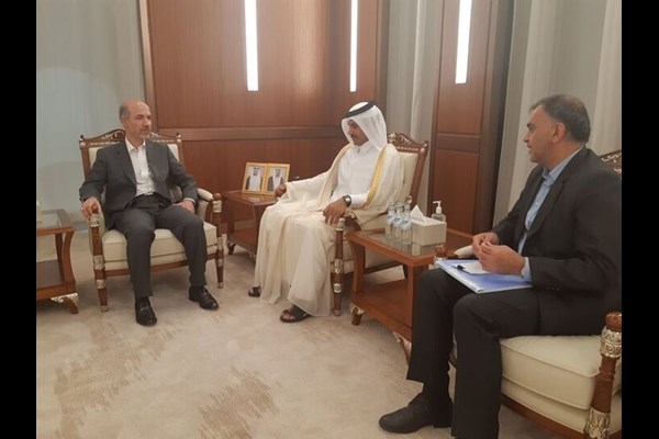وزیر نیرو با وزیر انرژی قطر دیدار کرد