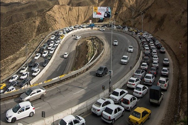 اعمال محدودیت ترافیکی در جاده کندوان و آزادراه تهران - شمال