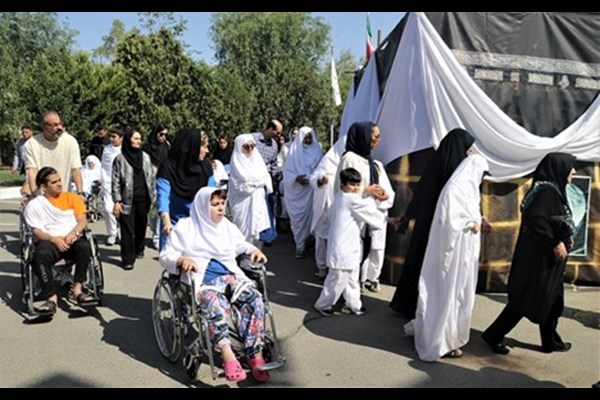 طواف فرشتگان زمینی در بهشت آسایشگاه خیریه کهریزک البرز