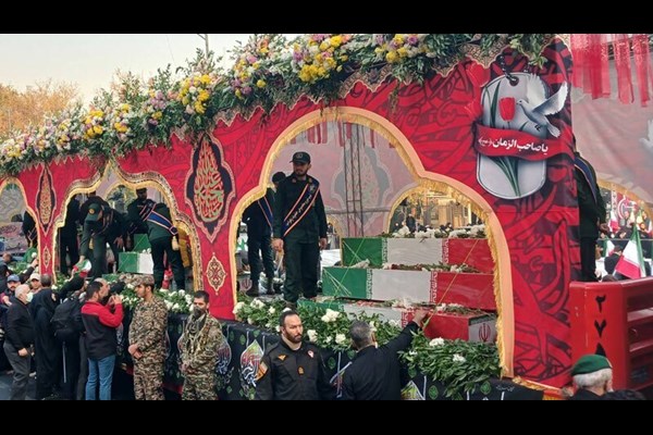 پیکر ۱۰ شهید گمنام در البرز تشییع شد