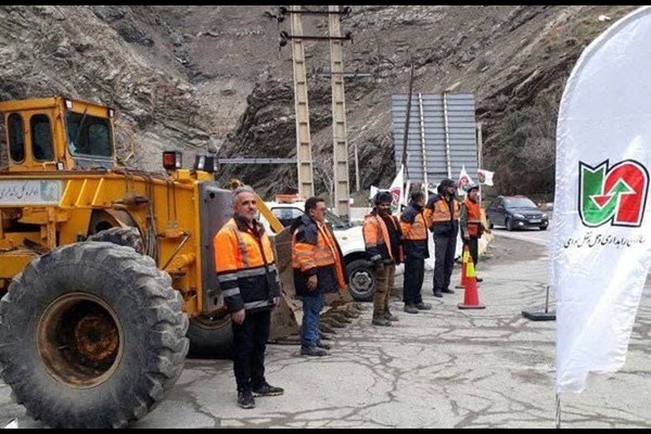 آماده‌باش راهداران البرز در جاده‌های استان