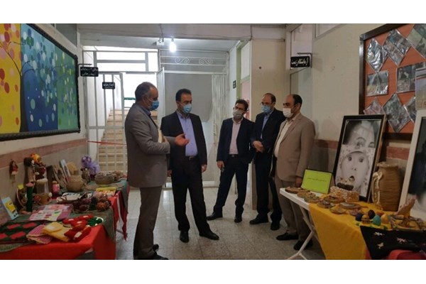 افتتاح نمایشگاه مجازی دست سازه های دانش آموزان البرزی