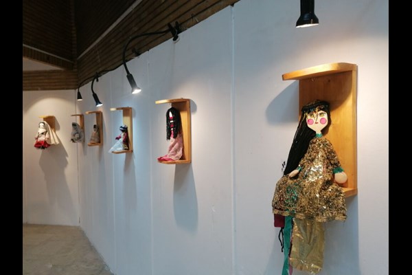 برپایی نمایشگاه عروسک‌های بومی و محلی در کانون پرورش فکری کودکان و نوجوانان