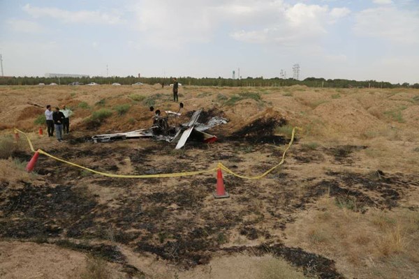  سقوط یک فروند هواپیمای آموزشی در فرودگاه بین المللی پیام