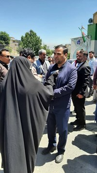 بازدید شهردار کرج از اجرای طرحِ «جهاد امیدآفرینی» در خط ۴ حصار