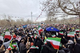 حضور مردم همیشه در صحنۀ البرز در چهل‌وهفتمین سالروز انقلاب اسلامی 