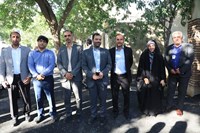  افتتاح پارک «باغ خرمالو» با دستانِ دختر شهید در روز دختر