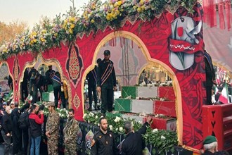 پیکر ۱۰ شهید گمنام در البرز تشییع شد