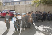  پویش نجات قطره‌ها در مدرسه ملک‌زاده ۲ برگزار شد