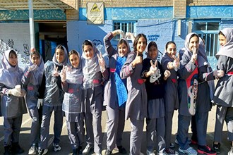 کودکان شهرک مترو در پویش «نجات قطره‌ها» با چالش آب آشنا شدند